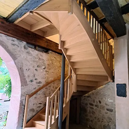 Casa de Férias Grand Dans Maison Alsacienne Historique Gueberschwihr